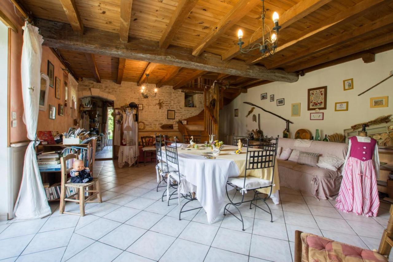 A L'Antan - La Ferme D'Octave Bed & Breakfast Saint-Hilaire-de-Villefranche Exterior photo